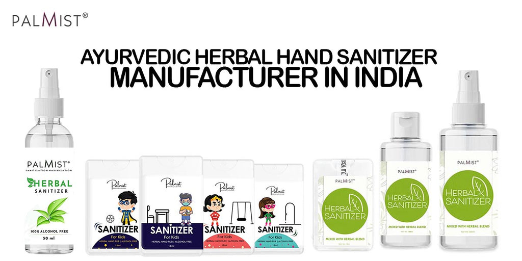 Herbal Hand Sanitizer Manufacturer in India | Ayurvedic Herbal Sanitizer