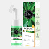 Aloe Vera Foaming Face Wash Deep Cleansing with Benefits of Vitamin A (110ml)