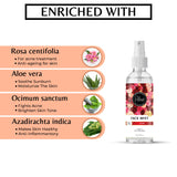 Buy Natural Rose Face Mist & Toner Spray Face Hydrating Mist 100 ml